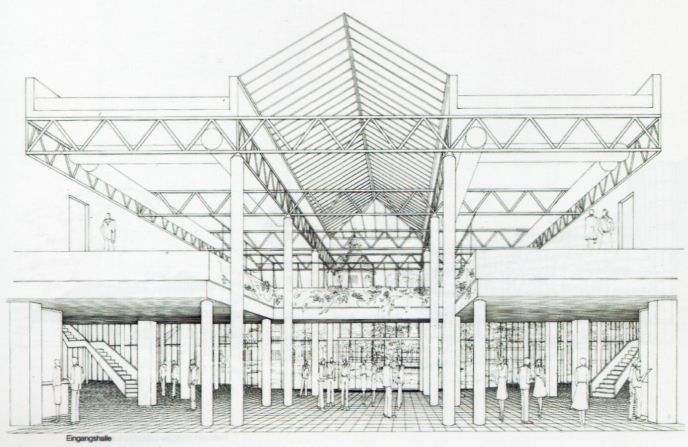39) 12Stadtwerkszentrale München Verwaltung_Perspektivzeichnung.