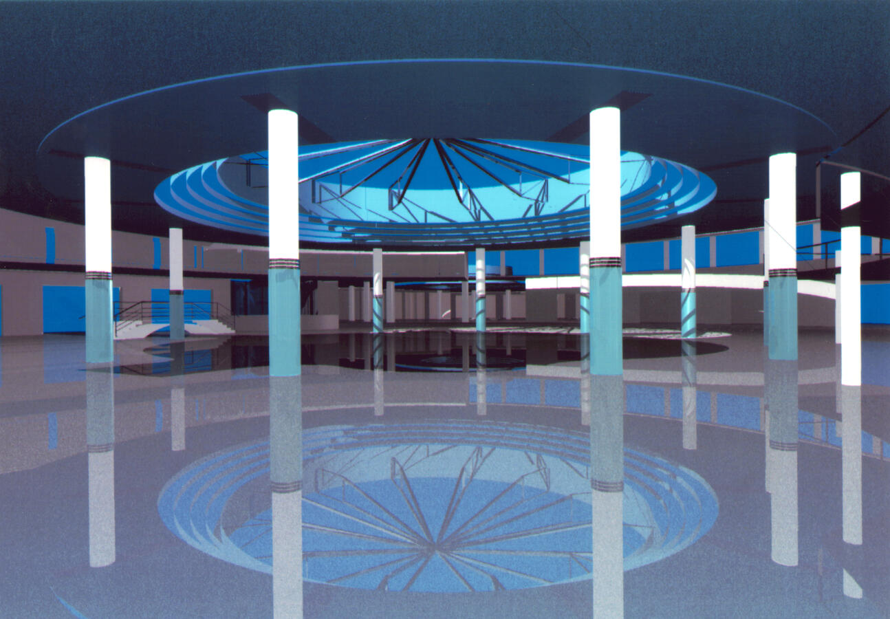 17) Neubau Bad Birnbach Badehalle und Therapie, LPH5 im Auftrag von Philipp Holzmann