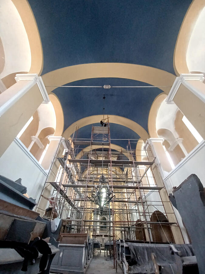 3a) Projektsteuerung Renovierung der Kirche in Liebling Banat