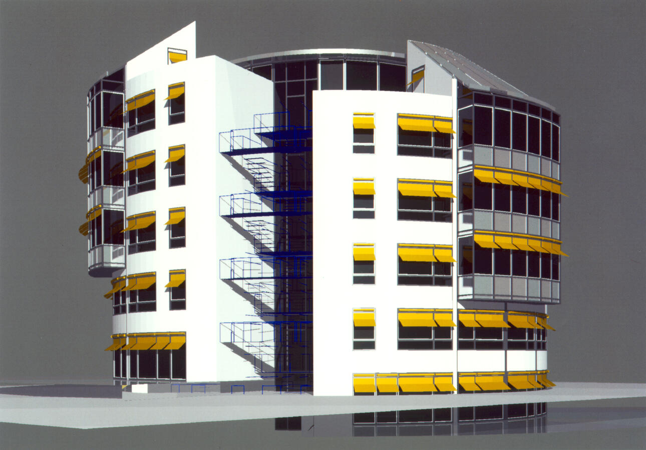 21a) Neubau Bavaria Filmhaus München - Objektplanung, LPH2 bis LPH5