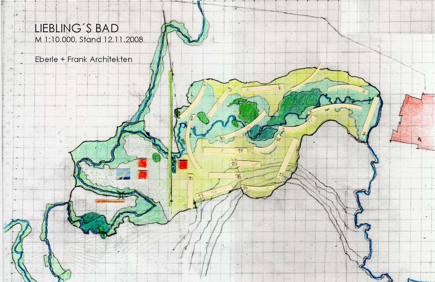 9) Projektentwicklung Freizeitanlage „Liebling´s Bad“ in Zusammenarbeit mit Prof. Dr. Rudolf Wienands