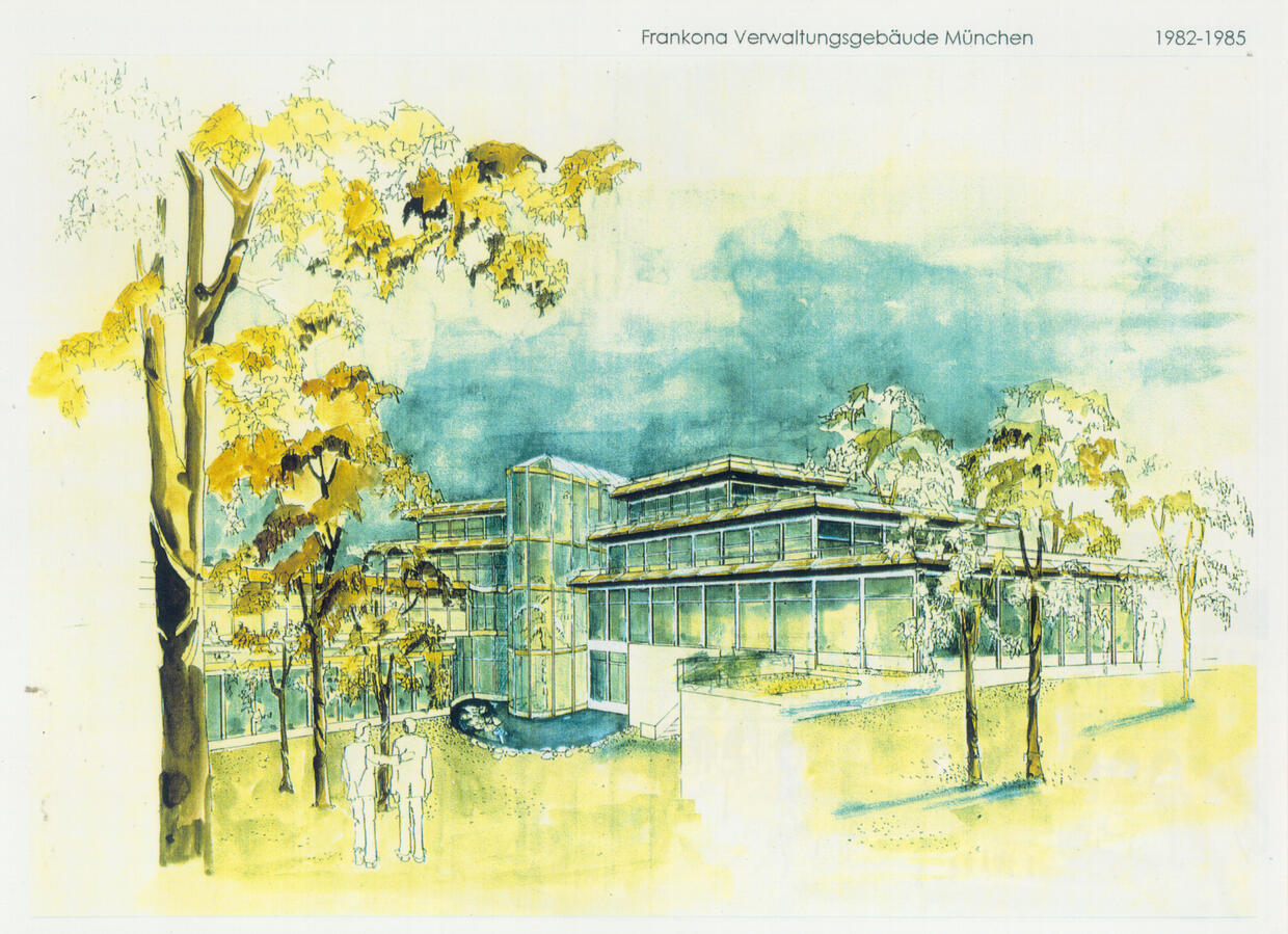 33a) 1Verwaltungsgebäude der Rückversicherungsgesellschaft Frankona,